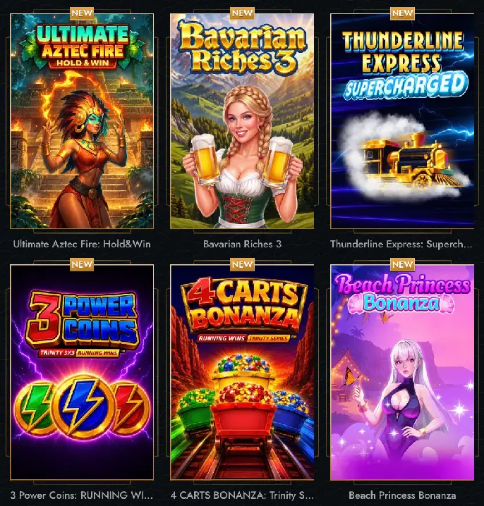 tower casino new games